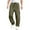 Green, variant on Vedolay Mens Cargo Pants Loose Pants Multi-Pocket Drawstring Cargo Pants Black,M