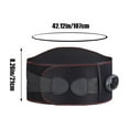 thumbnail image 5 of Heating Sauna Belt with Hot Compress & Vibration Massage，Lumbar Abdominal Stomach Belly Massager Back Pain Relief Machine,for Body Muscle Relax, Waist Trimmer Fitness Home Exercise, 5 of 5