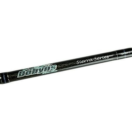 Dobyns Rods Sierra Series 701Sf Sierra Series 7 Light Spinning Rod SA 701SF Black/Sage Green