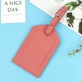 thumbnail image 1 of Luggage Tag Personalized Travel Suitcase Name Address ID Baggage Label Address Holder Portable Boarding Tags Travel Accessories Pink, 1 of 6