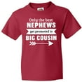 thumbnail image 3 of Inktastic Only the Best Nephews Get Promoted to Big Cousin Youth T-Shirt, 3 of 5