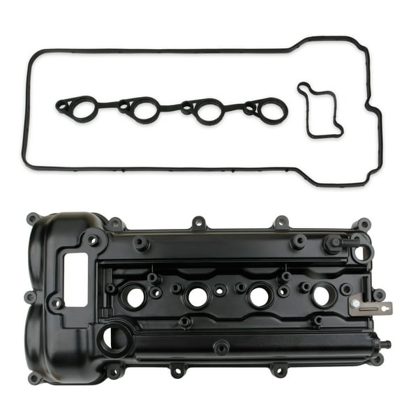MITZONE Upgrade Aluminum Engine Valve Cover Compatible with ACCENT 18 20 CRETA 16 17 18 ELANTRA 11 14 16 19 20 HB20 16 19 VELOSTER 11 15 VERNA 18 19 i30 12 15 16 17 2011-2023