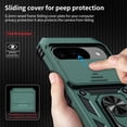 thumbnail image 4 of for Google Pixel 9 Pro XL Case with Camera Lens Cover, HD Screen Protector, 10 FT Military Grade Drop Protection, Magnetic Ring Holder Kickstand Protective Phone Case, Pine Green, 4 of 13
