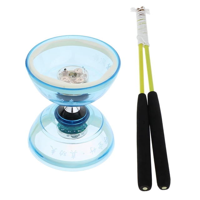 Rodamientos Diabolo Zulema Juguete Giratorio con Palos de Cuerda Diabolos de malabares