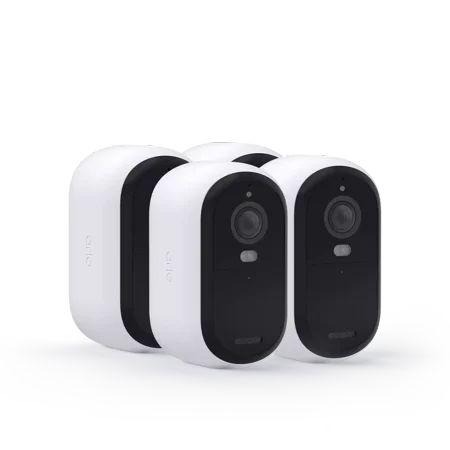 Restored Arlo Essential 2nd Gen HD Wireless Outdoor Security Camera - 4 pack