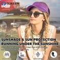thumbnail image 5 of Sukeen Sports Sun Visor Men Women Stretchy Visor Hat Breathable Cooling Print Sun Visor Hat, 5 of 5