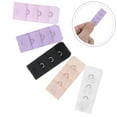 thumbnail image 4 of 10PC Women's Bra Extenders Brassiere Extension Hooks Narrow 3 Rows 1 Button Bra Underwear Extension Buckle (Random Color), 4 of 9