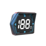 LANFENG Universal GPS Speedometer,G20 Digital Heads up Display,Plug and Play Heads Up Display for Cars with USB Connection Comes with Compass Over Speed