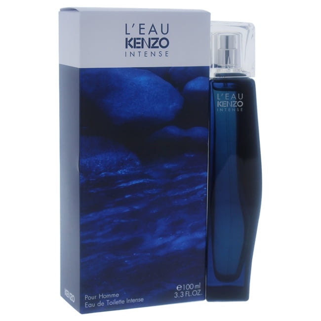 Leau Kenzo Intense by Kenzo for Men 3.3 oz EDT Spray Walmart