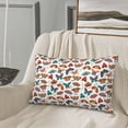 thumbnail image 6 of Haiem Pillowcase for Hair and Skin Queen - Colorful Butterfly Printed Soft Pillowcase with Envelope Closure-14"x20", 6 of 8
