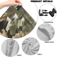 thumbnail image 6 of TSOVTHRID Forest Camo Hunting Print Set of 4 Gaming Chair Covers Slipcovers Elastic Gaming Armchair Cover Set Universal Computer Chair Seat Slipcovers with Armrest Covers, 6 of 7
