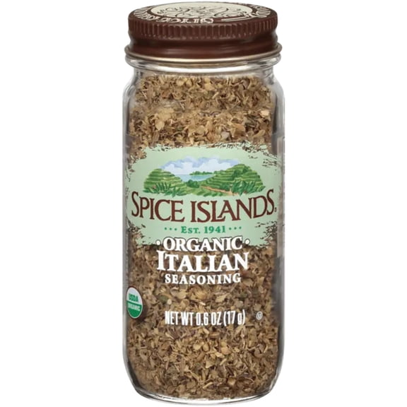 Spice Islands Organic Italian Seasoning, 0.6 oz. (18362)