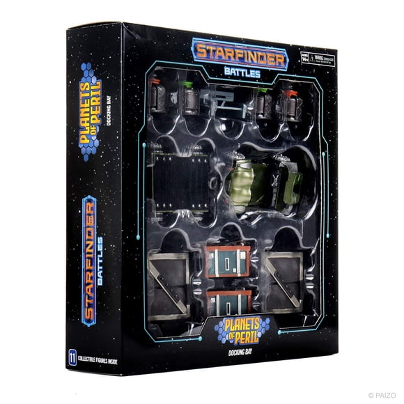 Starfinder Battles : Planètes du Péril Baie d'Amarrage Ensemble Premium