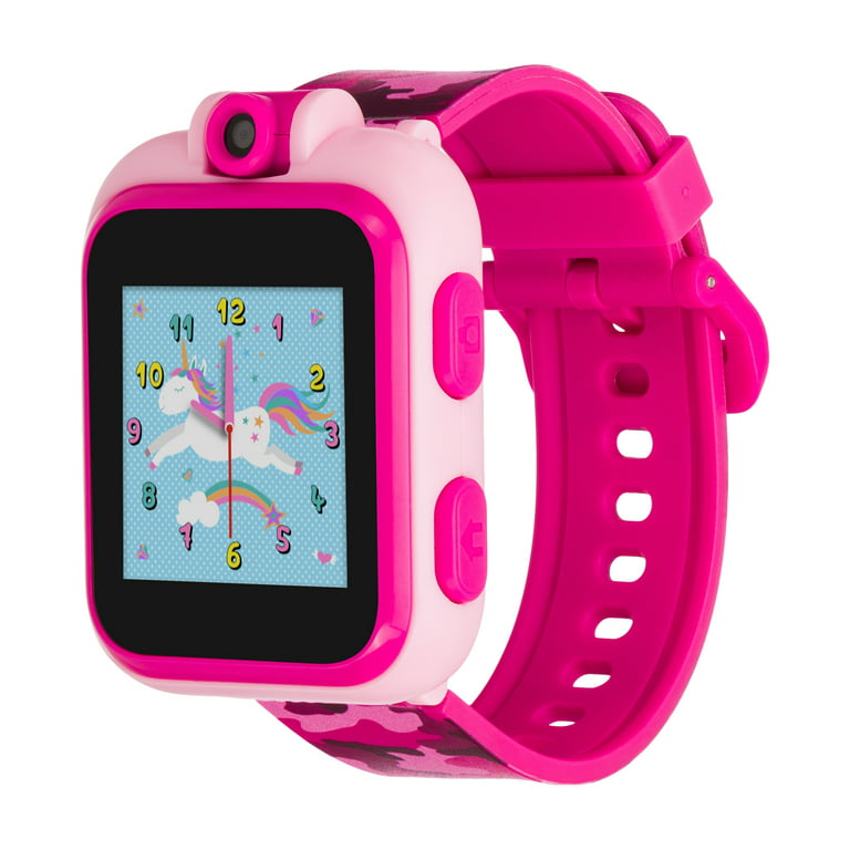 iTouch PlayZoom Kids Smartwatch Touch Screen Sports Digital Watch Fun  Prints (Pink Camouflage) 