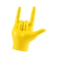 thumbnail image 4 of Estatua Escultura Mano Gesto Rock Figuras Decorativas Modernas Creativas de Resina para Colección de Músicos Regalo a Entusiastas de Música Decoración en Sala de Estar Oficina Dormitorio, 4 of 9