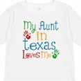 thumbnail image 4 of Inktastic My Aunt in Texas Loves Me Boys or Girls Long Sleeve Toddler T-Shirt, 4 of 5