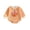 Orange, variant on Ulanda Baby Halloween Outfit Newborn Girl Pumpkin Bow Bubble Romper Sweatshirt Infant Bodysuit Cute Fall Winter Clothes (Orange, 3-6 Months)