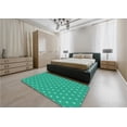 thumbnail image 4 of Ahgly Company Indoor Round Patterned Medium Spring Green Area Rugs, 7' Round, 4 of 6