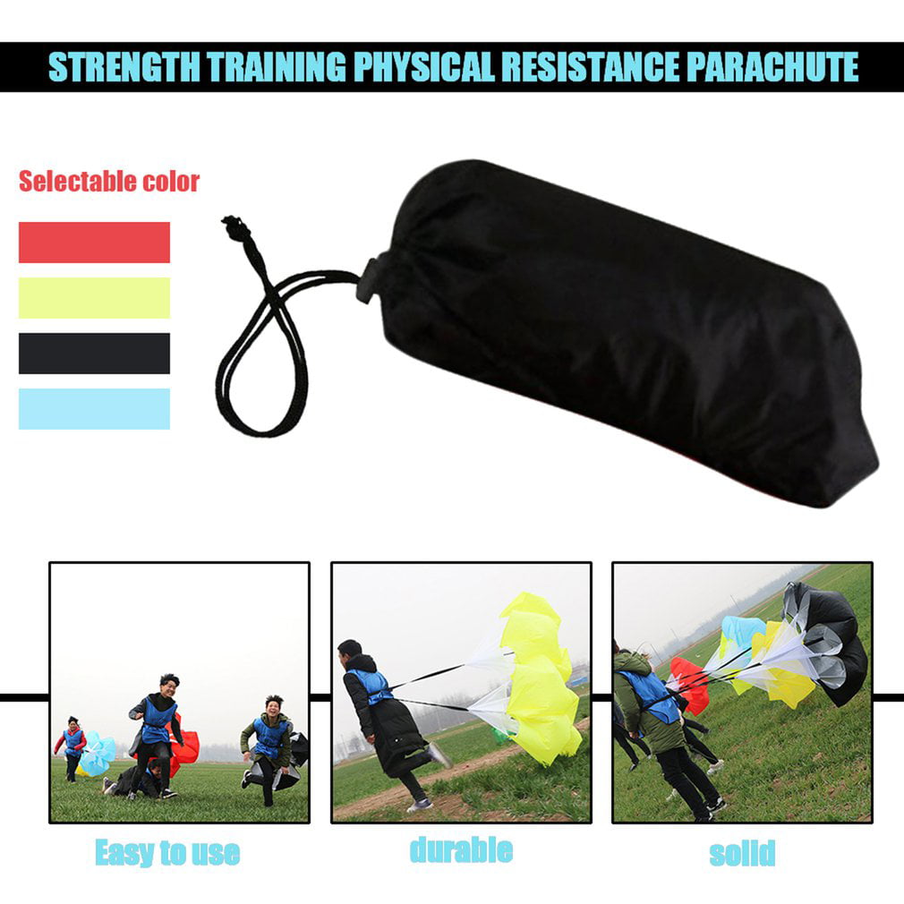 Speed Resistance Training Parachute Running Chute Football Sports Exercise Z3E7 