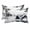 Black, variant on Chinese Ink Outdoor Pillows for Chaise Lounge Chair Beach Headrest Pillow Set of 2 Waterproof Lumbar Pillows with Insert&Adjustable Strap Art Painting Mountain Lake Landscape Pool Pillow 12"x20"