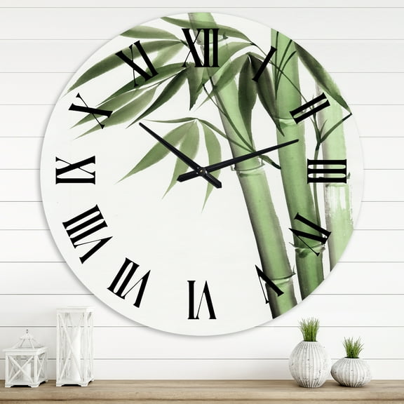 Designart 1 in Quartz Traditional Wall Clock