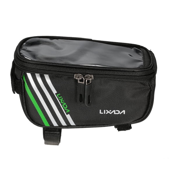 Lixada Cycling Bicycle Bike Front Tube Top Tube Smartphone Bag Bike Frame Pannier Pack Bag 5.7" Phone Holder