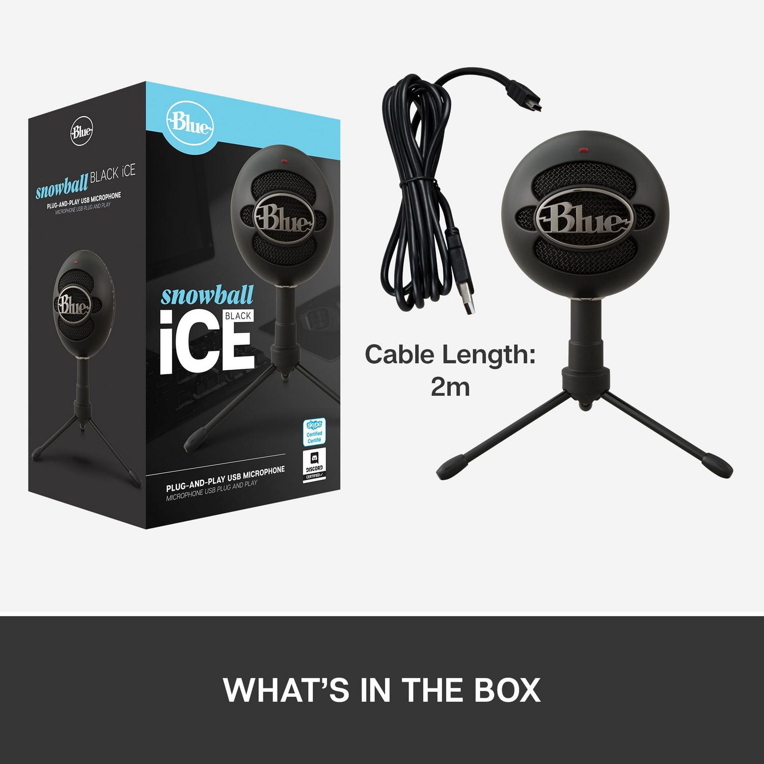 その他 Blue ball iCE USB Microphone BM1974 Blue Snowball iCE Plug 'n Play USB Microphone for Recording