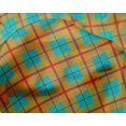 thumbnail image 4 of oneOone Silk Tabby Fabric Madras Check Print Fabric BTY 42 Inch Wide, 4 of 4