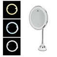 thumbnail image 4 of LED Makeup Mirror, Rechargeable Suction Cup Design Three Light Colors Magnifying Makeup Mirror 10x Magnification Easy Installation  for Detailed Makeup for Home, 4 of 7