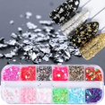 thumbnail image 3 of 3D Butterfly Nail Glitter Sequins Laser Butterfly Nail Art Stickers Decals Butterfly Nail Sequin Acrylic Paillettes Holographic Nail Sparkle Glitter B, 3 of 4