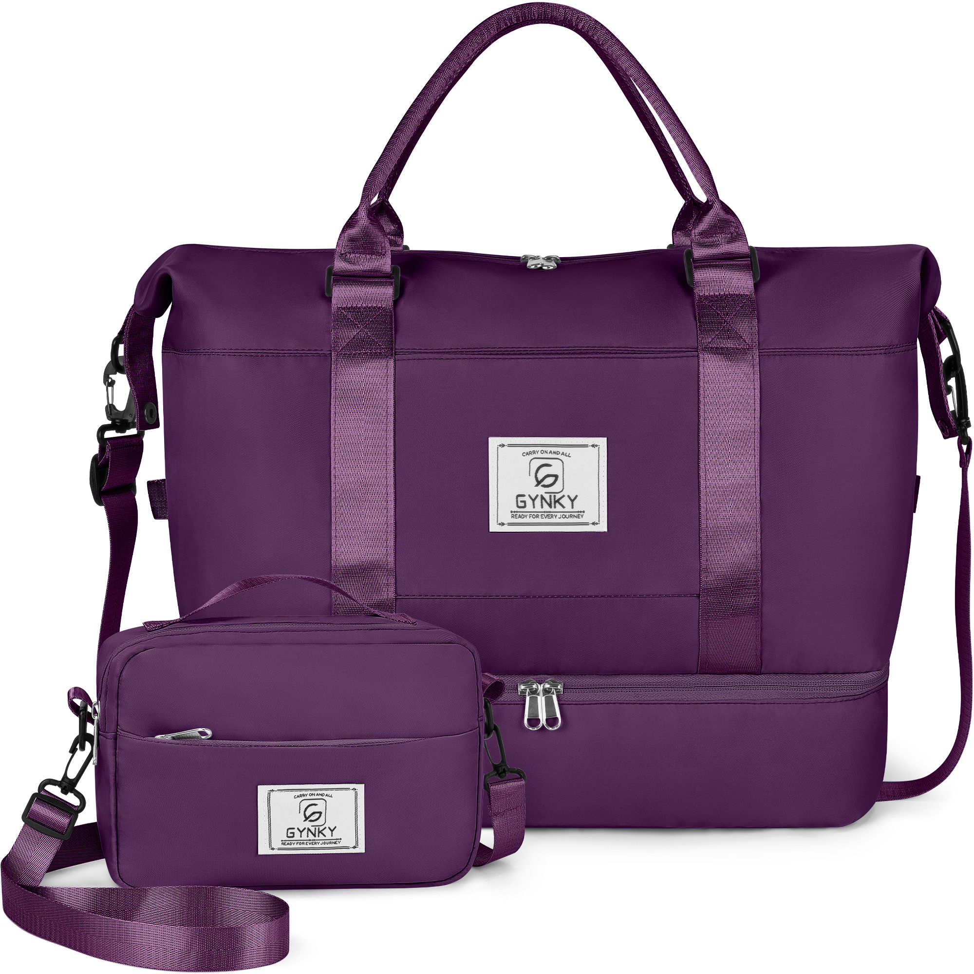 Gynky Travel Duffle Bag Set 2-Pack Weekender Bags