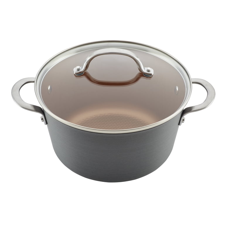 Ayesha Curry Home Collection 10-Piece Hard Anodized Cookware Set photo 7