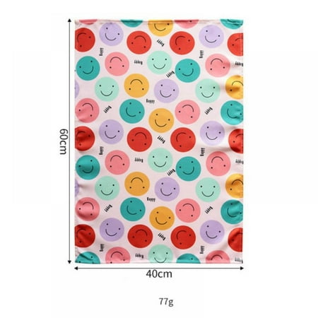 

4PCS Kitchen Place Mats Printed Waterproof and Oil-proof Napkin Placemat Kitchen Towel Placemat Gourmet Background Cloth Easy to Clean High Quality Home Decor