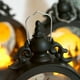 thumbnail image 3 of Horror de Halloween LED Luz de Viento Portátil Ghost Lantern Bar Ornamento de Escritorio Decoración de Halloween Apoyos Suministros A, 3 of 8