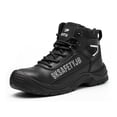 thumbnail image 1 of Men’s Waterproof Steel Toe Work Boots Anti-pierce Leather Safety Shoes Lightweight Nonslip Construction Sneakers Industrial Outdoor Shoes, 1 of 9