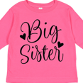 thumbnail image 4 of Inktastic Big Sister Girls Cute Announcement Girls Long Sleeve Toddler T-Shirt, 4 of 5