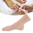 thumbnail image 1 of Silicone Foot Model, Flexible Practice prosthetic Foot Model, Silicone Foot Mannequin, prosthetic Training Foot Flexible Movable Silicone prosthetic Foot Tool for Nails Art Training Jewerly, 1 of 7
