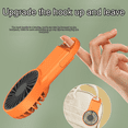 thumbnail image 4 of New Mini Handheld Small Fan Portable Portable Silent Office Desk Student On Dormitory USB Charging Outdoor Hand Holding Fan FGS, 4 of 7
