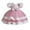 Style C#010 Light pink, variant on Girls Princess Gown Performance Girls Tulle Puff Sleeve Dress with Bow and Floral Appliqué Elegant Layered Skirt for Special Occasions Party Wedding Princess Dress Up for Girls 4-6 (Sky Blue 100)