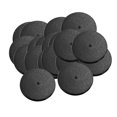 thumbnail image 1 of Bases de modelos redondas y circulares para juegos de mesa, color negro, estables, para exhibir en miniatura, para vitrinas, escritorios y vitrinas de 20 piezas, 1 of 10