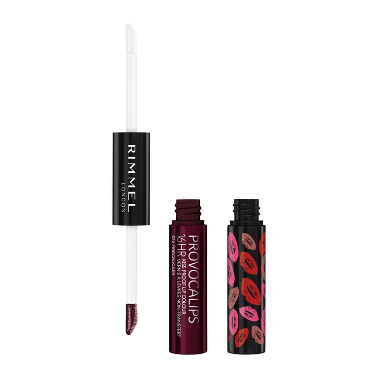 2 pack) Rimmel London Provocalips 16HR Kiss Proof Lip Colour