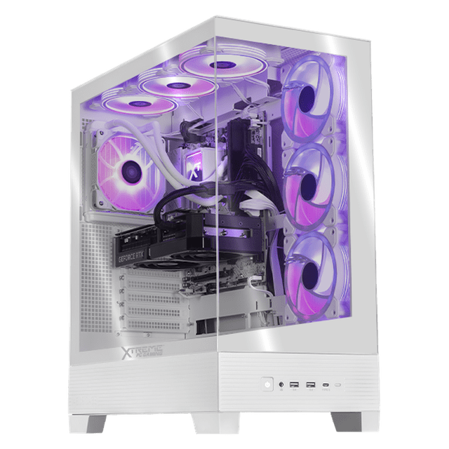 PC Gamer Xtreme PC Gaming ASUS NVIDIA GeForce RTX 5070 AMD Ryzen 7 9700X 16GB DDR5 SSD 1TB Sistema Liquido WIFI White PBA para gaming competitivo y streaming