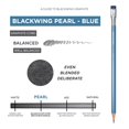 thumbnail image 3 of Lápices Blackwing Pearl 2B Balanced Lead, paquete de 12 unidades, laca azul, 3 of 7