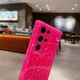 thumbnail image 7 of Compatible with Samsung Galaxy S23 Ultra Case, Cute Glitter Sparkly Bling Phone Cover for Women Girls (Hot Pink), 7 of 7