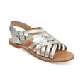 thumbnail image 1 of Indigo Rd. Sandale en Cuir Brieg pour Femmes Hauteur Cheville Argent Taille 7.5 m, 1 of 5
