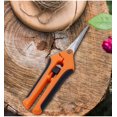 thumbnail image 4 of CHAO Cortador de ramas de podadora manual de jardinería naranja con cuchillas de acero inoxidable para flores y plantas, 4 of 5