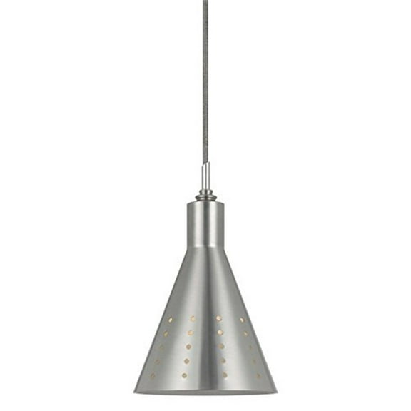 UP-1011/6-BS-Cal Lighting-Uni Pack - 1 Light Pendant-11.75 Inches Tall and 6.13 Inches Wide