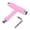 Light pink, variant on Portable T Shape Skateboards Wrench Professional Tool Skateboards Roller Skate Adjusting Wrench Easy to Use