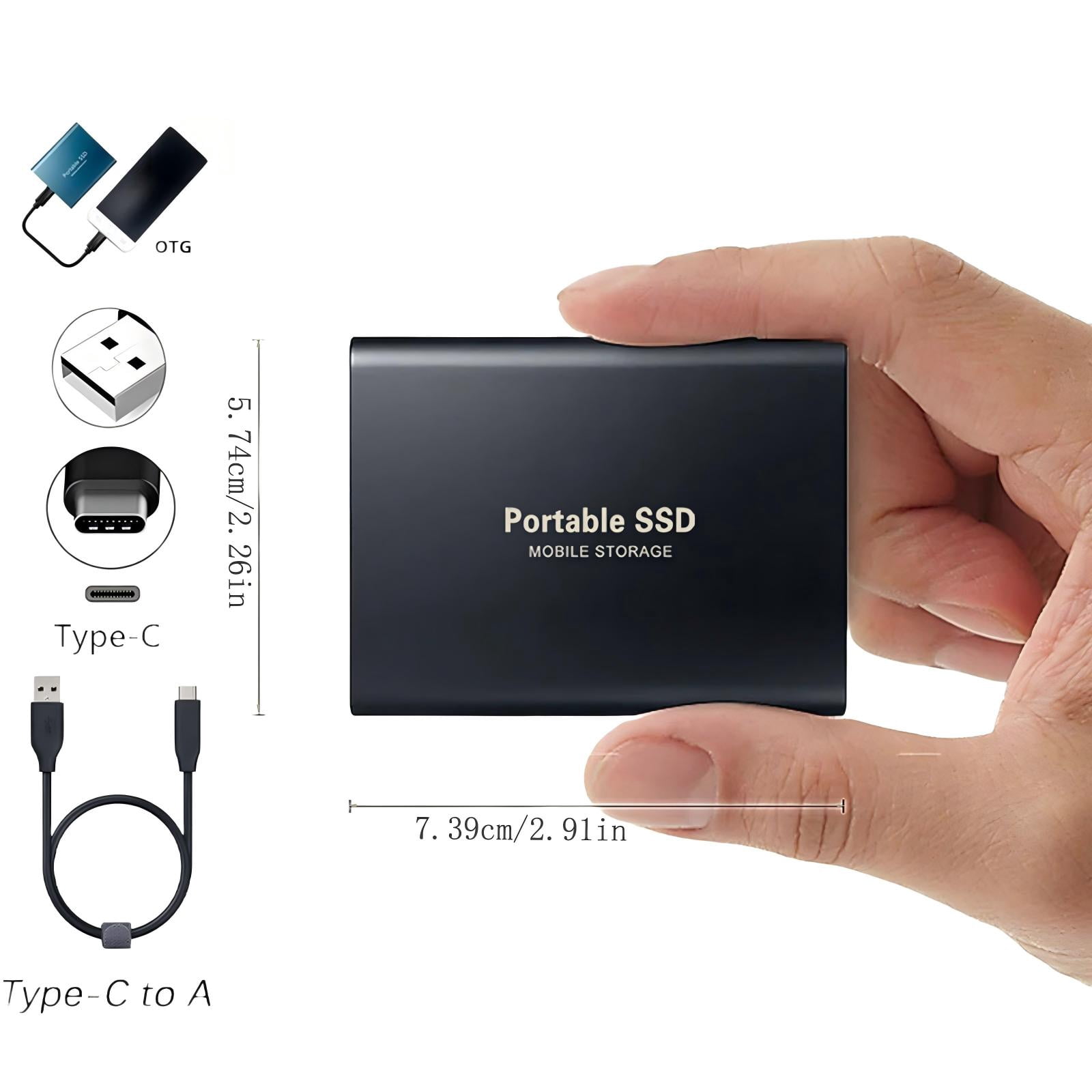Crucial, Portable SSD, X9 Pro 1TB, USB 3.2 External Drive