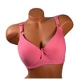 thumbnail image 3 of Women Bras 6 Pack of Plain Bra D cup DD cup DDD cup Size 46DDD (8210), 3 of 3